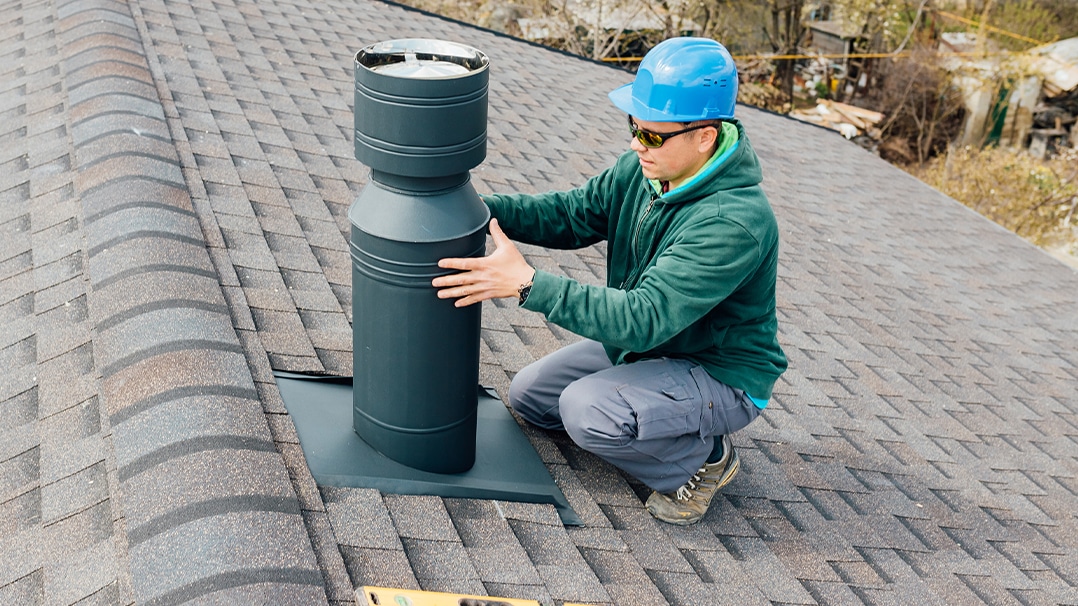 Performing Maintenance on a Chimney