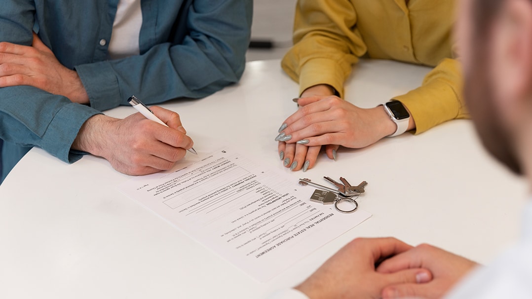 Signing a Rental Agreement