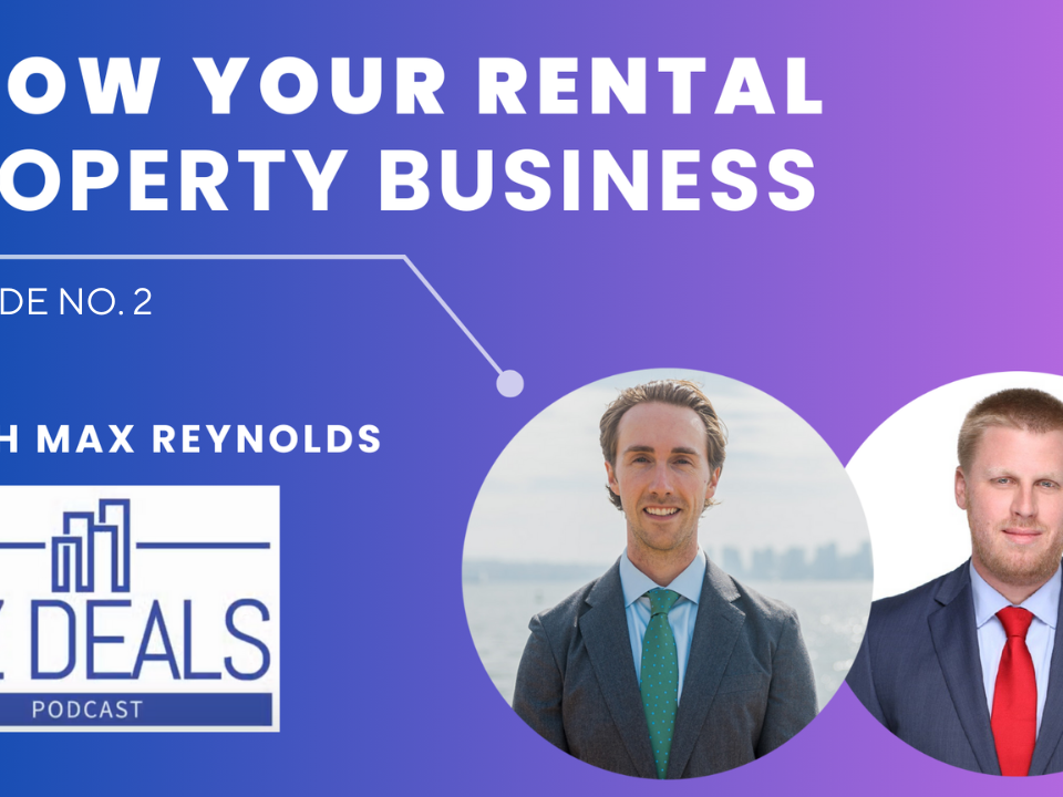 Grow Your Rental Property Business featured in EZ DEALS PODCAST EPISODE 2