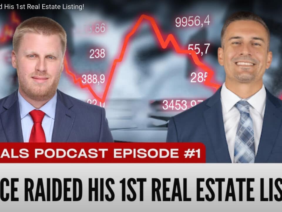 Police raid at first real estate listing featured in EZ DEALS PODCAST EPISODE 1