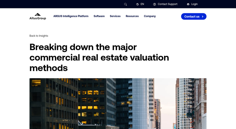 Commercial property sales comparison appraisal documents