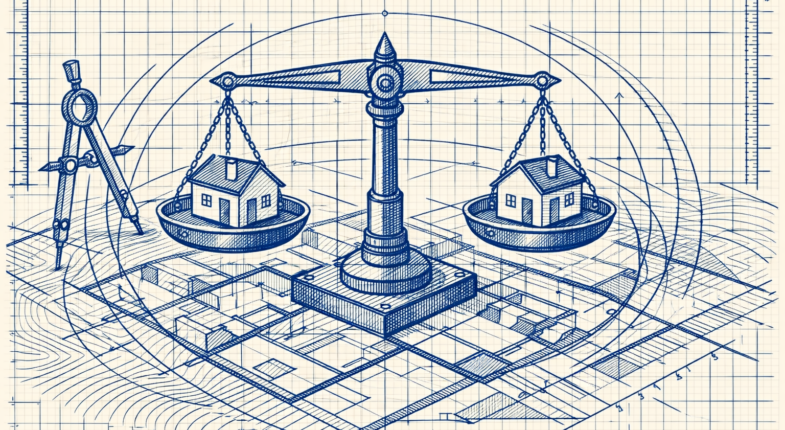 Investor reviewing commercial property pricing strategy