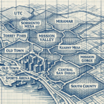 San Diego office submarket vacancy rate comparison chart