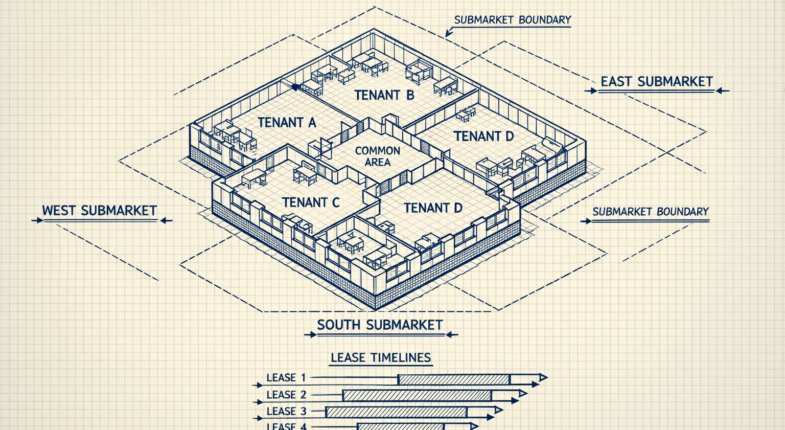 San Diego office building investment analysis chart